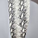 Steve Madden  Snakeskin Print Thigh High Boot Size 7 Over-The-Knee Stretch Boots Photo 6