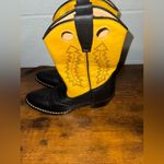 Cimarron footwear 3610122 01 3.5 women’s‎ 6 Yellow black cowgirl boots new Photo 4