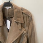 Helmut Lang  Taupe Rider Trench Coat in Driftwood Size XS Photo 14