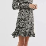 Free People Boheme floral mini dress Size 12 Ruffles Cottagecore Ditsy Photo 2