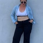 Adidas LG Zip Up sky blue track jacket Photo 7