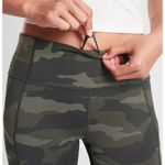 Athleta Camo Contender Tights High Rise Leggings XXS Olive Green Athleisure Photo 4