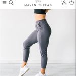 Maven Thread Work Hard Play Hard Pants Size Small Gray Photo 1