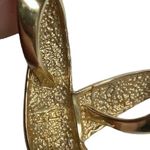 14k 14KT Gold V Initial Slide Yellow Gold Pendant Omega Fancy Photo 1