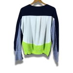English Factory  Colorblocked Layered Look Sweater SMALL Photo 3
