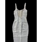 Miscreants x Revolve Kaia Sequin Maxi Dress Baby Blue UK 6 US 2 NWT Photo 6