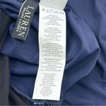 Ralph Lauren Lauren  Ring‎ Over The Shoulder One Piece Swimsuit Navy Blue 14 NWOT Photo 5