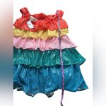 Olivia Rubin Clarissa Tiered Sequin Mini Dress Rainbow new with tags Size 12 Red Photo 6