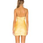 Majorelle  Revolve Laurena Mini Dress Butter Yellow Ruched Photo 2