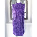 ASOS NWT Design High Neck Sequin Embellished Mini Dress, Purple Size US 14 UK 18 Photo 6