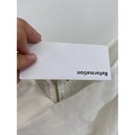 Reformation Madilyn White Linen Strapless Foldover Mini Dress Size 12 NWT Photo 94