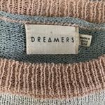 Dreamers  Sweater Medium Boatneck Pullover Colorblock Cozy Fall Photo 3