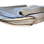 Marni Bandolier Crossbody Bag Gray Leather Silvertone Hardware Zip Top Messenger Photo 11