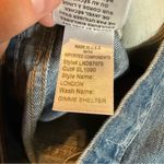 SLVRLAKE London Straight Leg Jeans in Gimme Shelter Sz 28 Distressed High Rise‎ Blue Photo 10