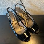 Life Stride  Teller Sandal Soft System Black Peep Toe Sling Back Size‎ 7 Women’s Photo 1
