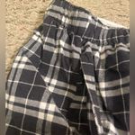 American Eagle Black White Plaid Flannel AE Lounge Pajama Pants - size XL Photo 3