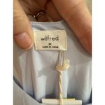 Aritzia Cannelle Dress Medium Baby Blue Lightweight Crepe Slip dress Ruffles Photo 6