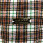 Barbour NEW International Plaid Slim Fit Snap Button Front Shirt Women's Sz US 6 Photo 4
