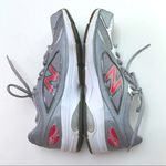New Balance  Susan G. Komen walking athletic sneakers gray with pink trim Size 8 Photo 4