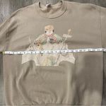 Jerzees Tan Long Sleeve Crewneck Sweatshirt w/ Snowman Ice Finishing Size 2X Photo 5