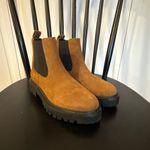 Caslon water repellant chestnut suede Chelsea boot 6 Photo 11