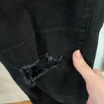 Levi's Levi’s 721 solid black distressed high rise skinny jeans size 27 Photo 7