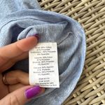 Pankaj & Nidhi at Anthropologie NWT Floral Appliqué Blanche Tee XS bloomcore Blue Photo 9