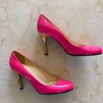 Kate Spade Patent Leather Pink/Gold Heels Size 6 Photo 0