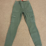 Spanx  Green Skinny Cargo Jeans Photo 0