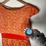 NWT Eva Franco Mira Dress Queen of Hearts Orange/Red‎ Dress ( 8 ) Red Photo 1