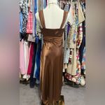 David's Bridal  Brown Formal Empire Sundress for Cocktail Party Photo 2