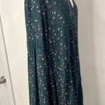 Knox Rose Floral Boho Hippie Cottagecore Dress Green Large Photo 4