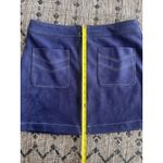 Modcloth Woman's 12 Navy Blue Mini Skirt Pockets And Full Zipper On Front Photo 14