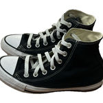 Converse Black Canvas High Top Sneaker Shoes Womens Size 6.5 W9160 Photo 0