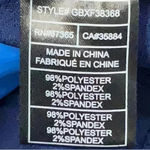 BB Dakota  Dirk Long Sleeve Color Block Shift Dress Plus Size 1X Navy & Red Berry Photo 6