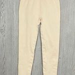 Bo+Tee  cropped leggings tan color bootie shaping style work out leggings pants S Photo 0