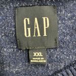 Gap  100% Cotton Crewneck Sweater Pullover Womens XXL Navy Blue Classic Cozy Photo 5