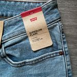 Levi's Superlow Flare Wide Leg Jeans Medium Blue Wash Women’s Size 33x34 NWT Photo 6