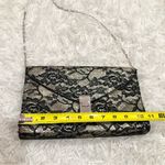 ALDO  Lace‎ Small Clutch Chain Bag Black Metallic Photo 4