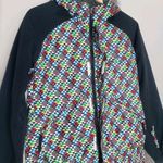 Bonfire Snowboarding Womens Small Outdoor Zip Snow Ski Athletic Black Multi Photo 3