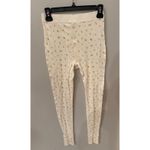 SKIMS  Cotton Ribbed Leggings - Cream Marigold Rosebud - S Photo 3