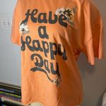 Awake Women's  Orange Graphic Tee Size XL Photo 2