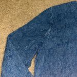 J.Jill Pure Jill Indigo Quilted Matelasse Jacquard Snap
Denim Chambray Relaxed Jacket M Photo 8