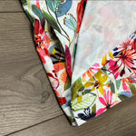 RipSkirt Hawaii 20” Wildflower Watercolor Wrap Swim Coverup Skirt Pink Orange M Size M Photo 3