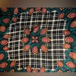 Diane Von Furstenberg Vtg 80's  Paisley The Color Authority Silk Scarf 42” X 42” Photo 1