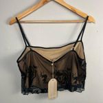 Meshki two piece Xena Floral Embroidered crop top and skirt set size large Photo 7