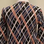 ZARA  Trafaluc Geo Plaid Asymmetrical Retro Style Dress Photo 5