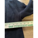 Talbots  Women Size Medium Full Zip Ruffle Cardigan Sweater Cotton Blend Office Photo 3