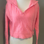 White + Warren Cashmere Hoodie in Pink Size XS Photo 0