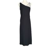 Jones Wear  Dress Black One Shoulder Maxi Dress Photo 3
